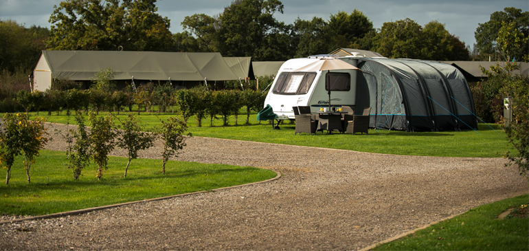 Camping and Touring at Crealy