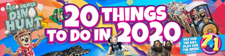 20 things to do in 2020 | Crealy Theme Park & Resort 
