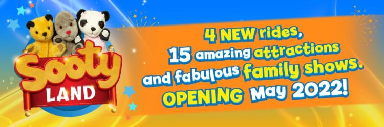 Sooty Land is coming to Crealy in 2022! 