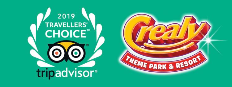 Crealy ranked in the Top 10 UK Theme Parks 