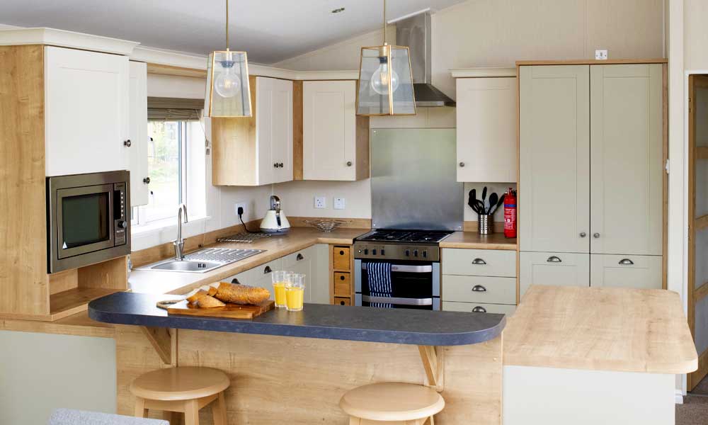 Self Catering with Modern Kitchen