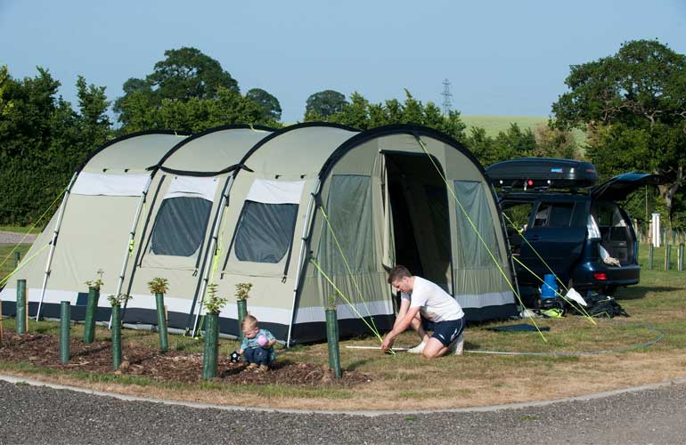 Family Camp Sites in Devon